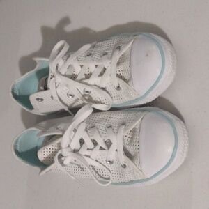 Youth Converse Perforated Sneakers size 6